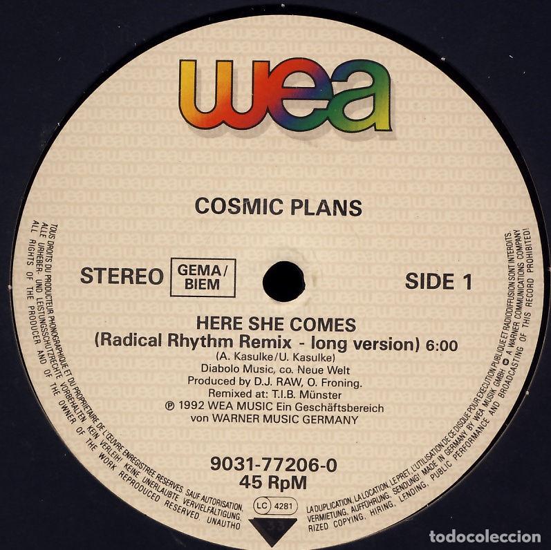 Discos de vinilo: Here She Comes (12&rdquo; Maxi) - Cosmic Plans - Foto 1