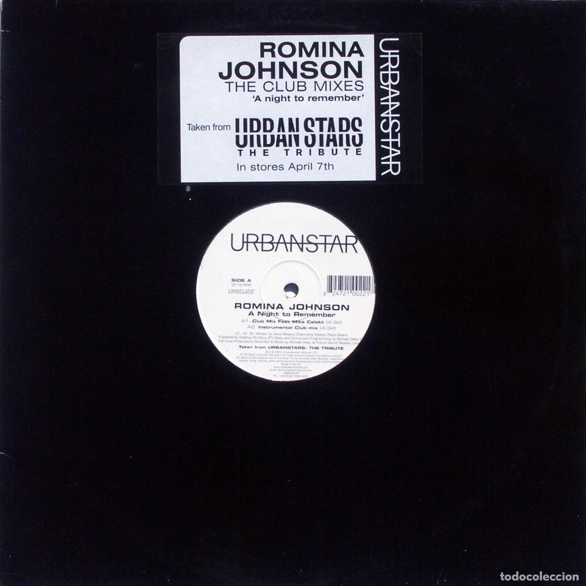Discos de vinilo: A Night To Remember (12&rdquo; Maxi) - Johnson, Romina - Foto 1