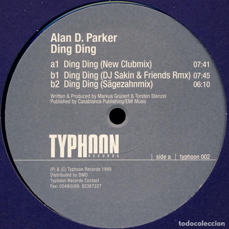 Discos de vinilo: Ding Ding (12&rdquo; Maxi) - Parker, Alan D. - Foto 1