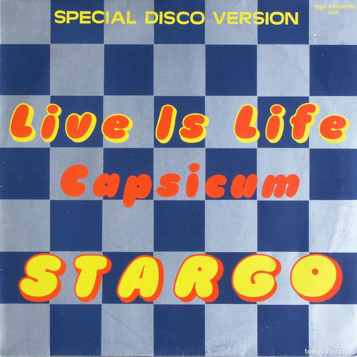 Discos de vinilo: Live Is Life (12&rdquo; Maxi) - Stargo - Foto 1