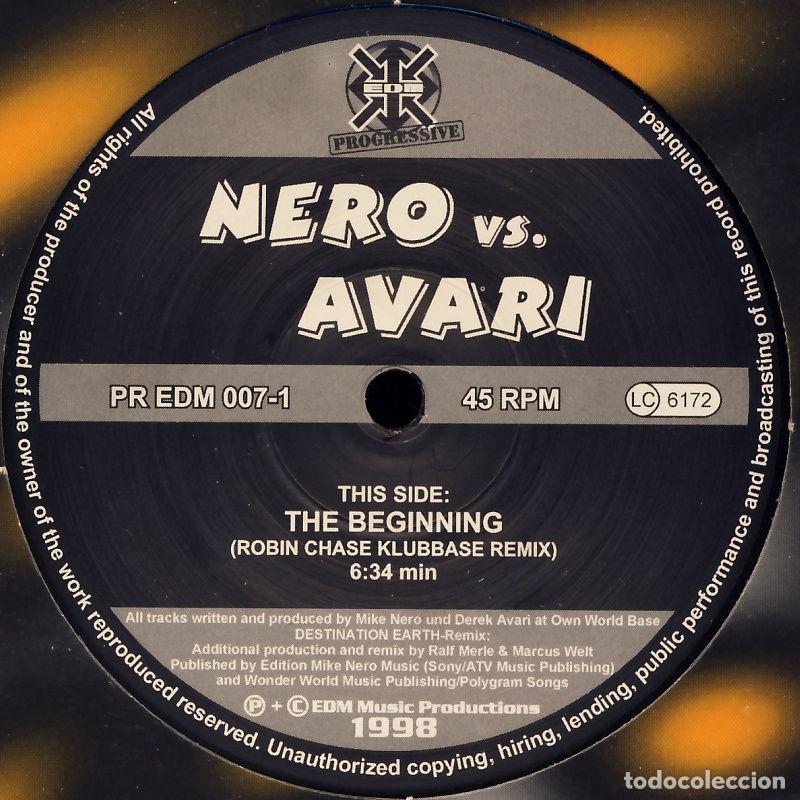 Discos de vinilo: Beginning (12&rdquo; Maxi) - Nero vs. Avari - Foto 1