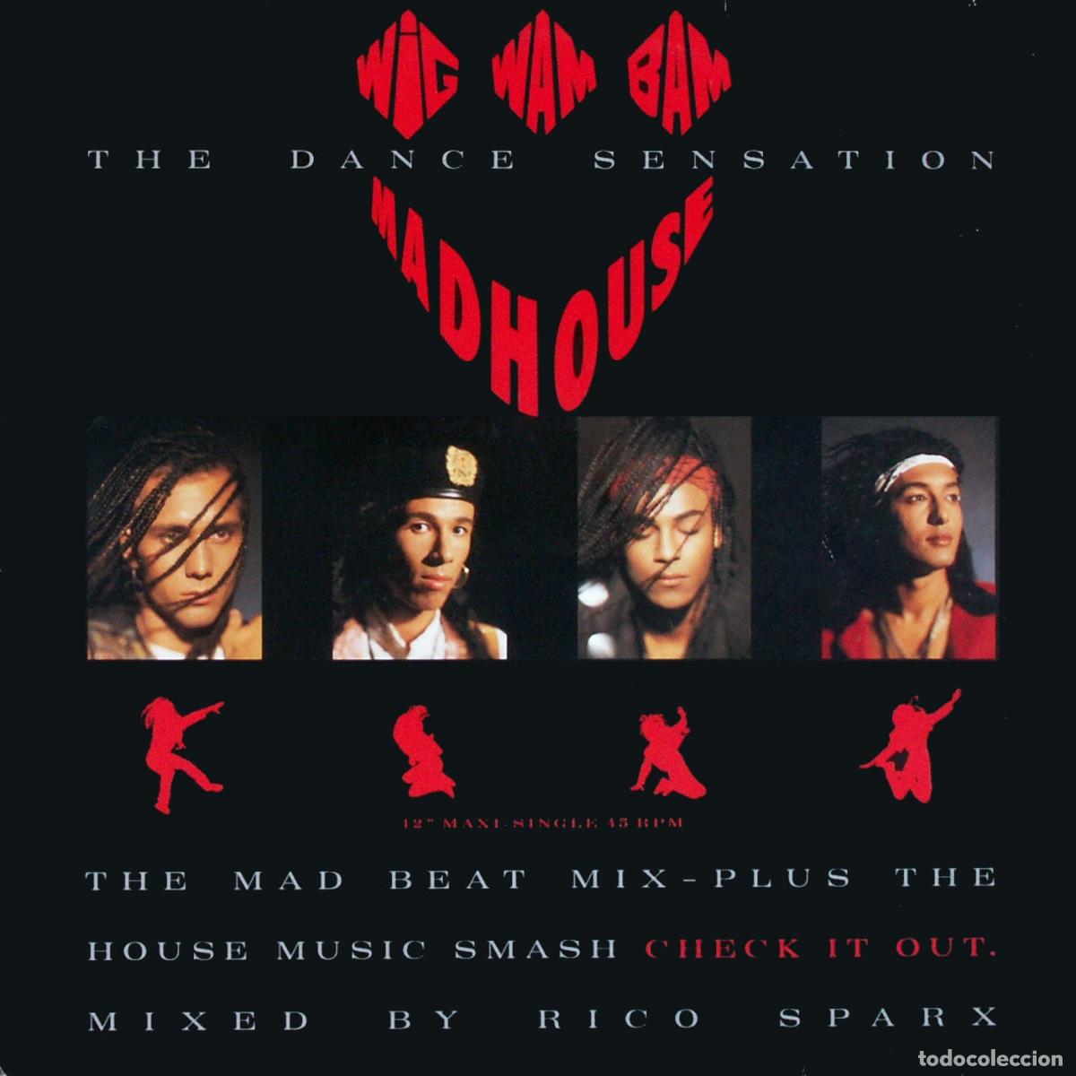 Discos de vinilo: Madhouse (12&rdquo; Maxi) - Wig Wam Bam - Foto 1