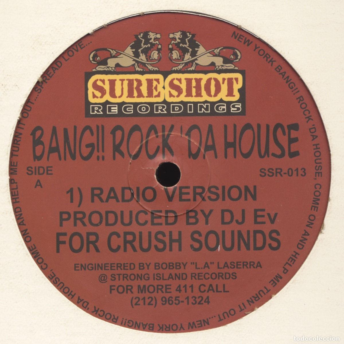 Discos de vinilo: Bang!! Rock Da House (12&rdquo; Maxi) - DJ Ev - Foto 1