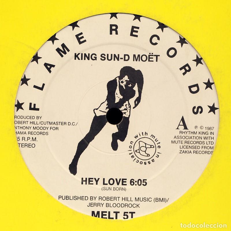 Discos de vinilo: Hey Love (12&rdquo; Maxi) - King Sun-D Mo&euml;t - Foto 1