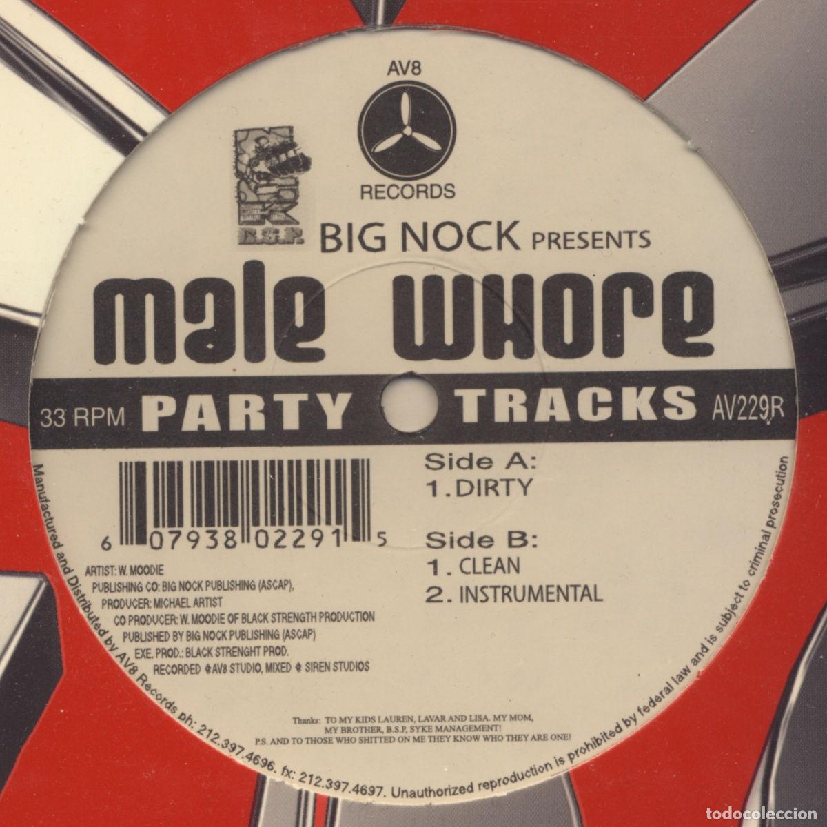 Discos de vinilo: Male Whore (12&rdquo; Maxi) - Big Nock - Foto 1