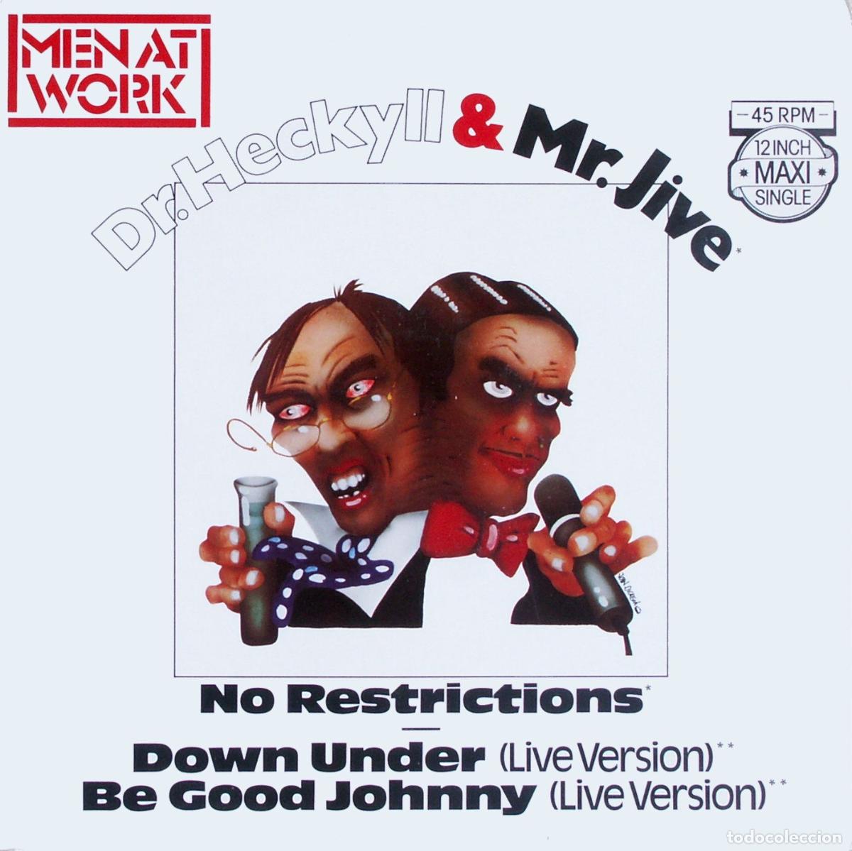Discos de vinilo: Dr. Heckyll & Mr. Jive (12&rdquo; Maxi) - Men At Work - Foto 1