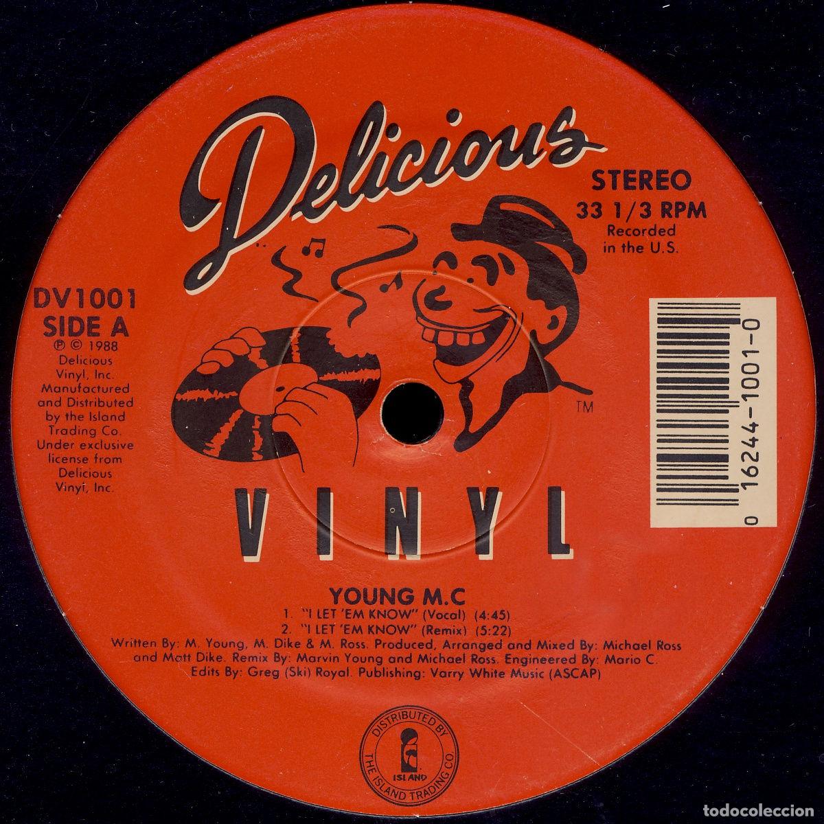 Discos de vinilo: I Let Em Know (12&rdquo; Maxi) - Young MC - Foto 1