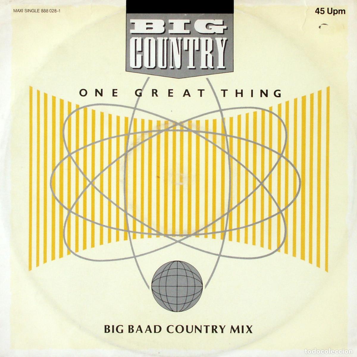 Discos de vinilo: One Great Thing (12&rdquo; Maxi) - Big Country - Foto 1