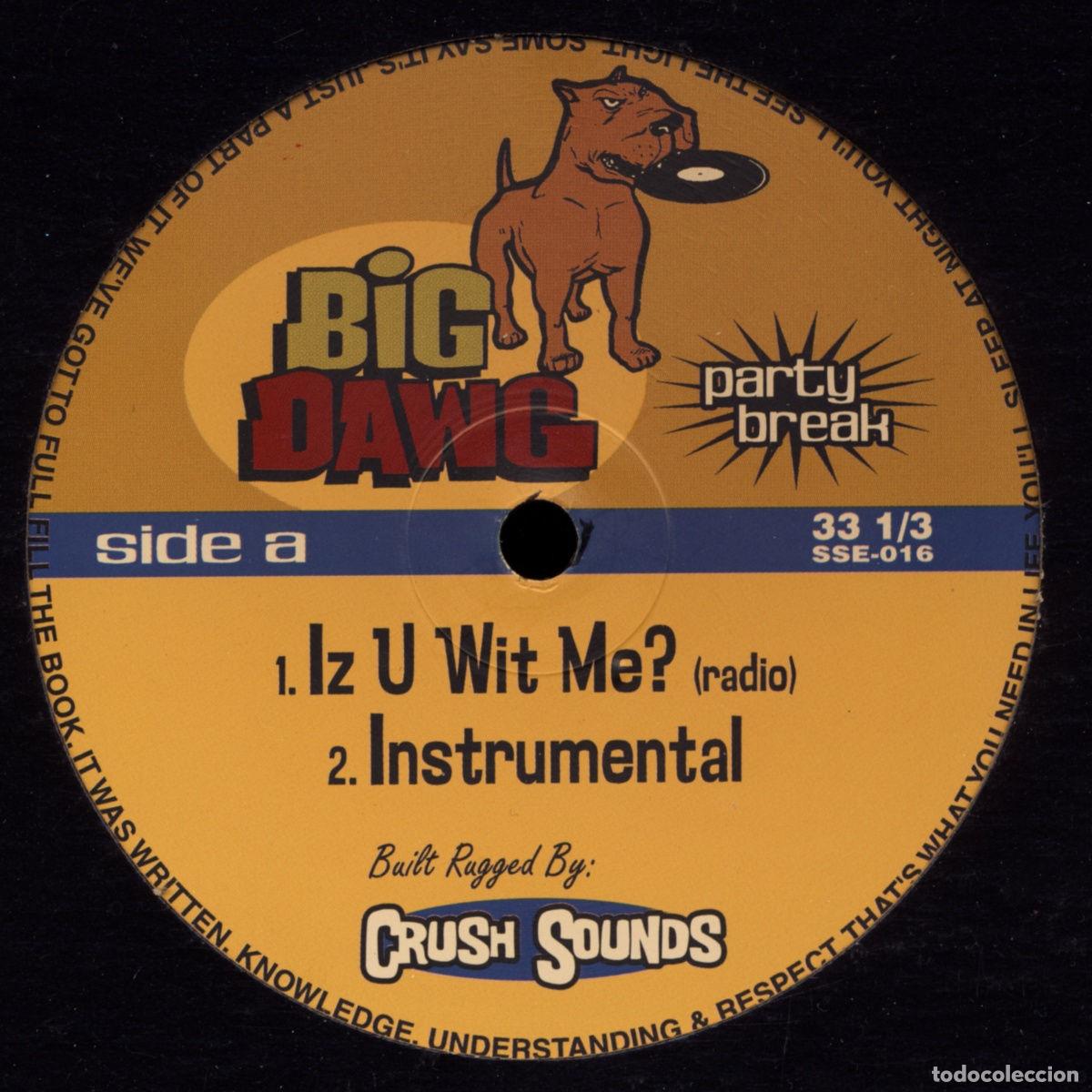 Discos de vinilo: Iz U Wit Me? (12&rdquo; Maxi) - Crush Sounds - Foto 1