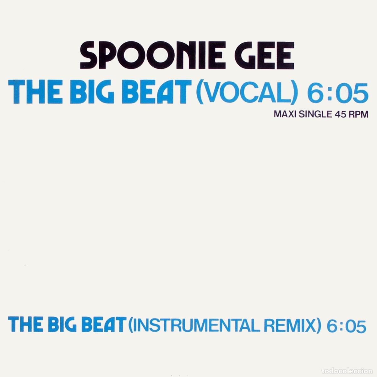 Discos de vinilo: The Big Beat (12&rdquo; Maxi) - Spoonie Gee - Foto 1