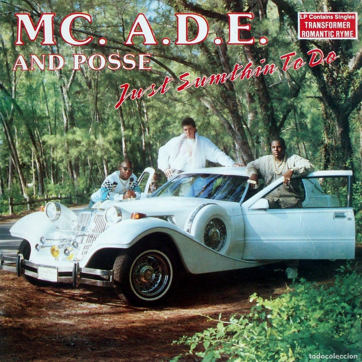 Discos de vinilo: Just Sumthin To Do (LP Album) - MC Ade - Foto 1