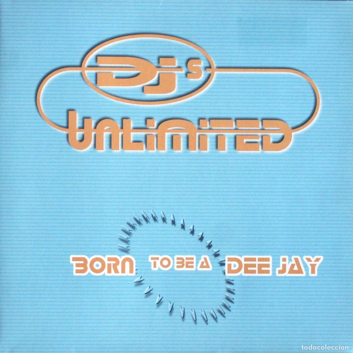 Discos de vinilo: Born To Be A Dee Jay (12&rdquo; Maxi) - DJs Unlimited - Foto 1