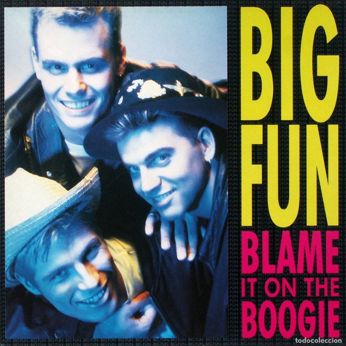 Discos de vinilo: Blame It On The Boogie (12&rdquo; Maxi) - Big Fun - Foto 1