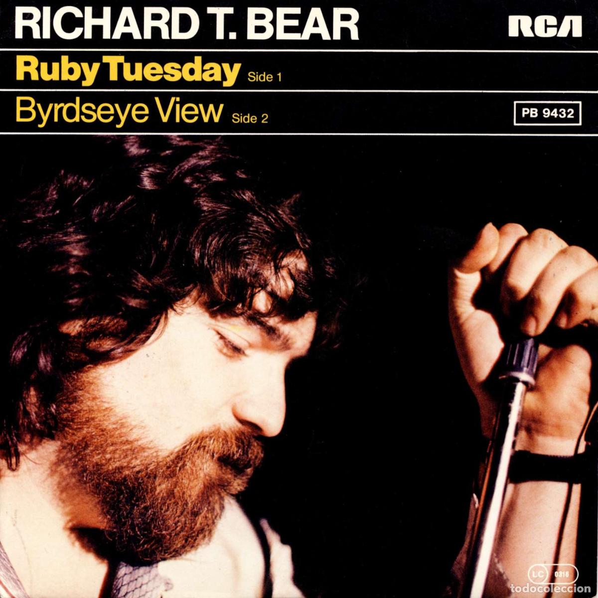 Discos de vinilo: Ruby Tuesday (7&rdquo; Single) - Bear, Richard T. - Foto 1