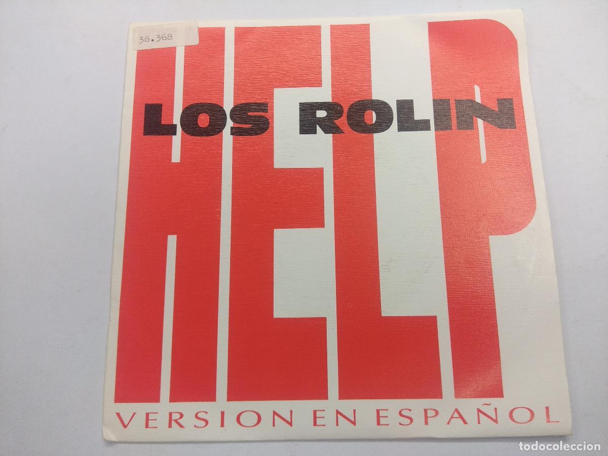 Discos de vinilo: LOS ROLIN/HELP/SINGLE PROMOCIONAL. - Foto 1