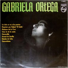 Discos de vinilo: GABRIELA ORTEGA ‎– 1ER. LP - LP SPAIN 1963 - PHILIPS P 13.159 L - GYENES