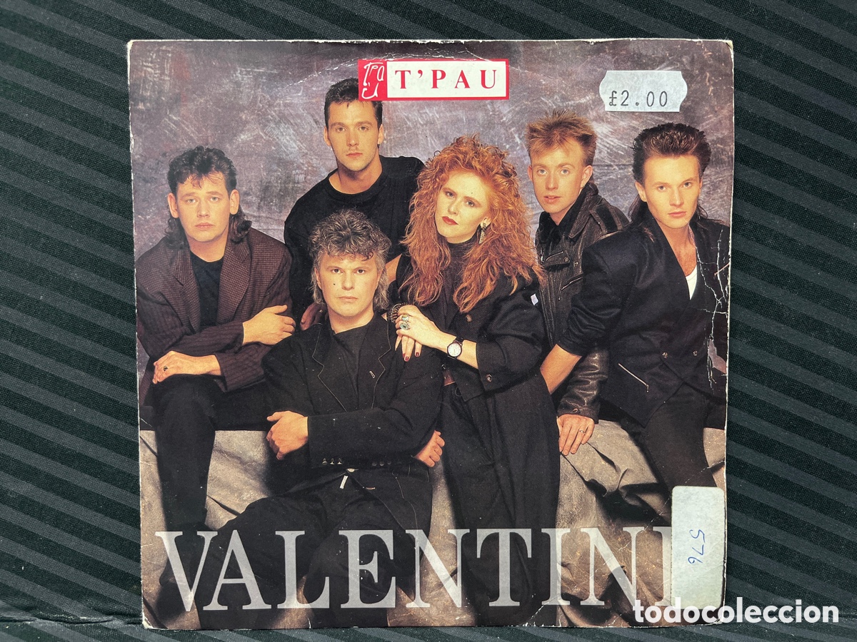 Discos de vinilo: TPau - Valentine (7&rdquo;, Single) - Foto 1