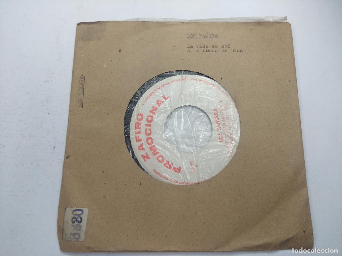 Discos de vinilo: LOS TAMARA/LA VIDA ES ASI/SINGLE PROMOCIONAL. - Foto 1