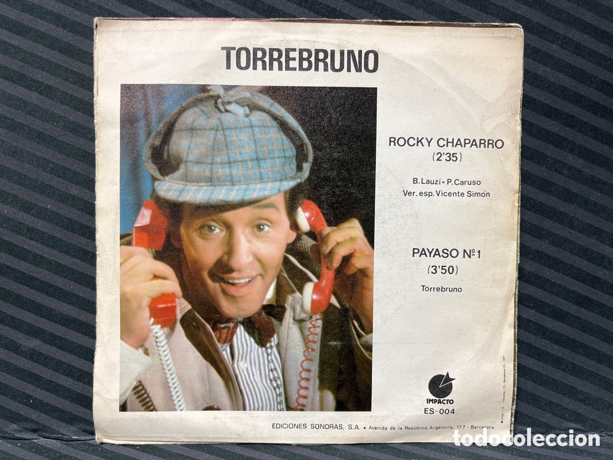 Discos de vinilo: Torrebruno - Rocky Chaparro (7&rdquo;, Single) - Foto 2