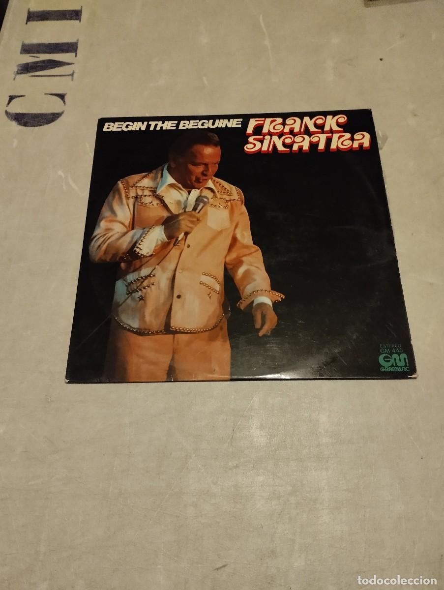 Discos de vinilo: Frank Sinatra LP Begin The Beguine Esp. - Foto 1