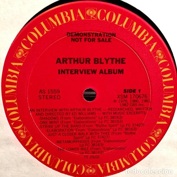 Discos de vinilo: Arthur Blythe &ndash; Interview Album - Foto 1