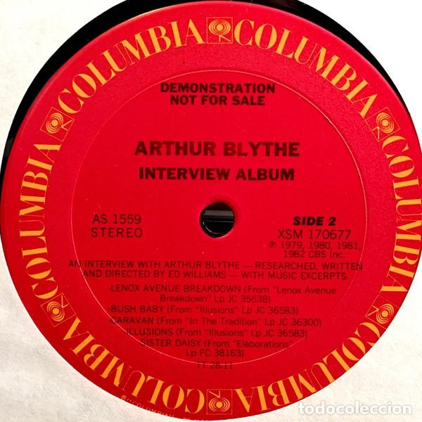 Discos de vinilo: Arthur Blythe &ndash; Interview Album - Foto 2