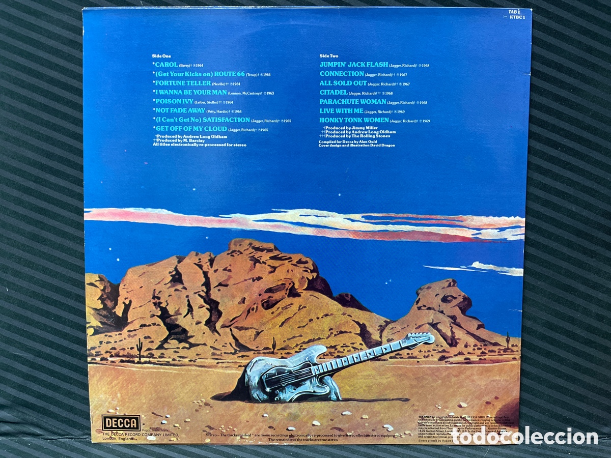 Discos de vinilo: The Rolling Stones - Solid Rock (LP, Comp) - Foto 2