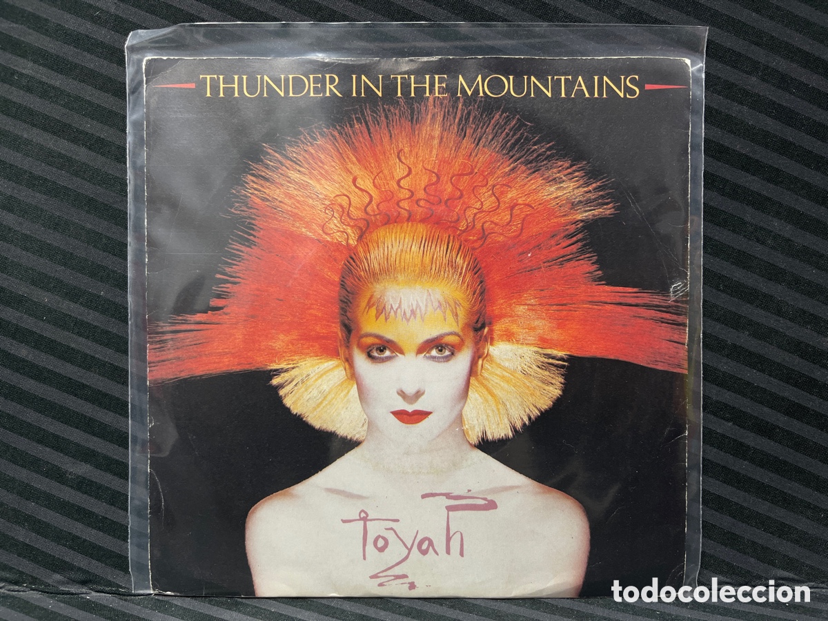Discos de vinilo: Toyah - Thunder In The Mountains (7&rdquo;, Single) - Foto 1