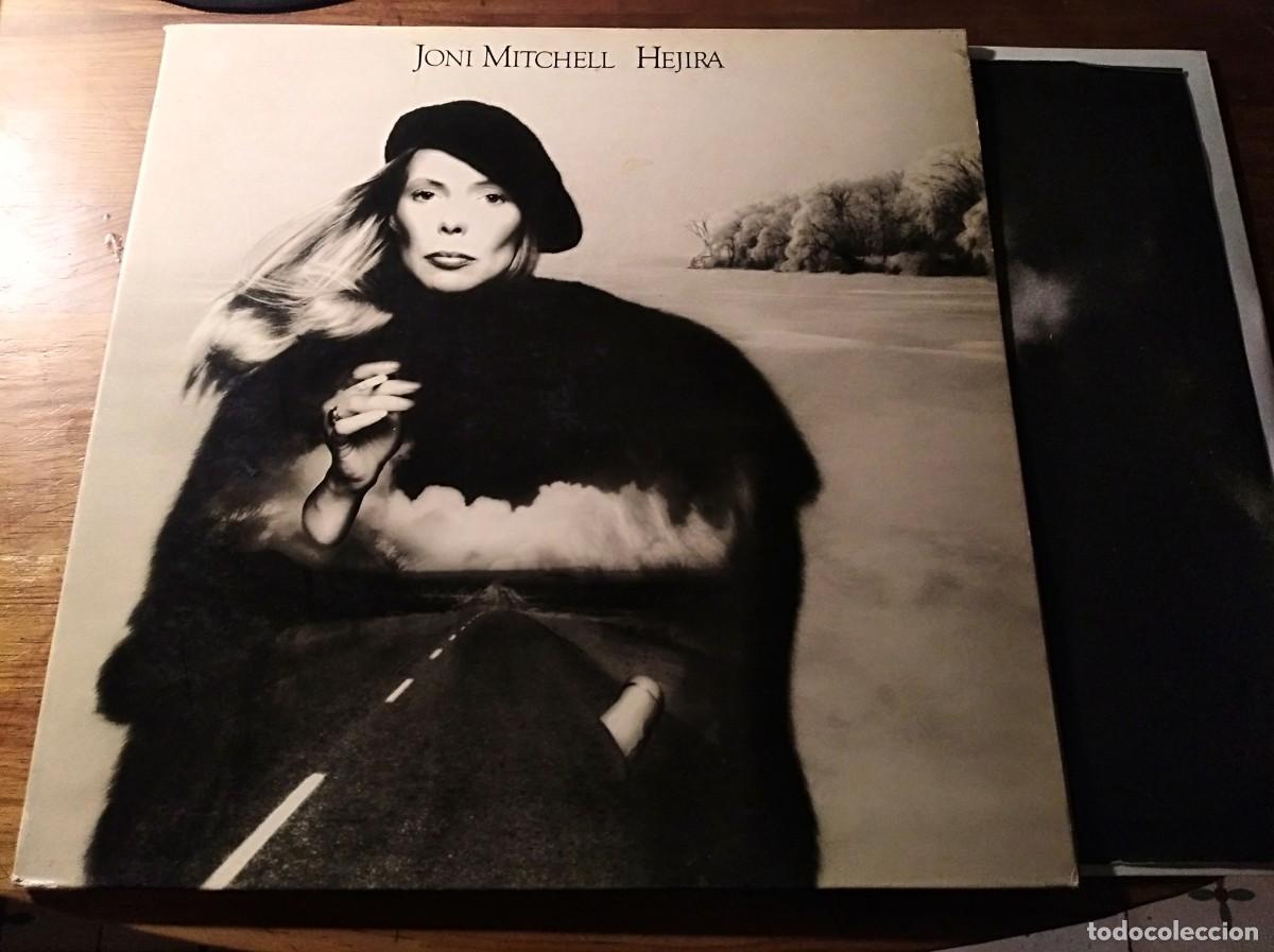 Discos de vinilo: JONI MITCHELL - Hejira ***** LP ESPA&Ntilde;OL GATEFOLD 1974 - Foto 1