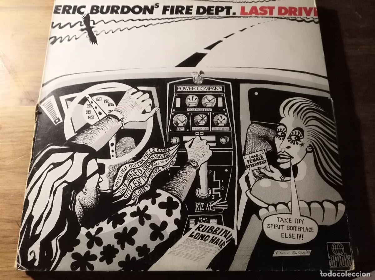 Discos de vinilo: ERIC BURDON FIRE DEPT. - Last Drive ***** LP ESPA&Ntilde;OL 1980 - Foto 1