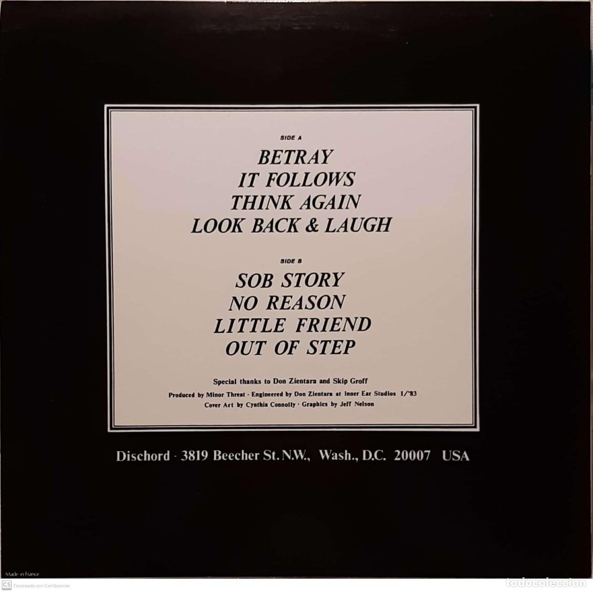 Discos de vinilo: Minor Threat &lrm;&ndash; Out Of Step - Foto 2
