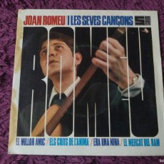 Discos de vinilo: JOAN ROMEU – JOAN ROMEU I LES SEVES CANÇONS, VINYL 7” EP 1968 SPAIN 1.001-C. Lote 377196504