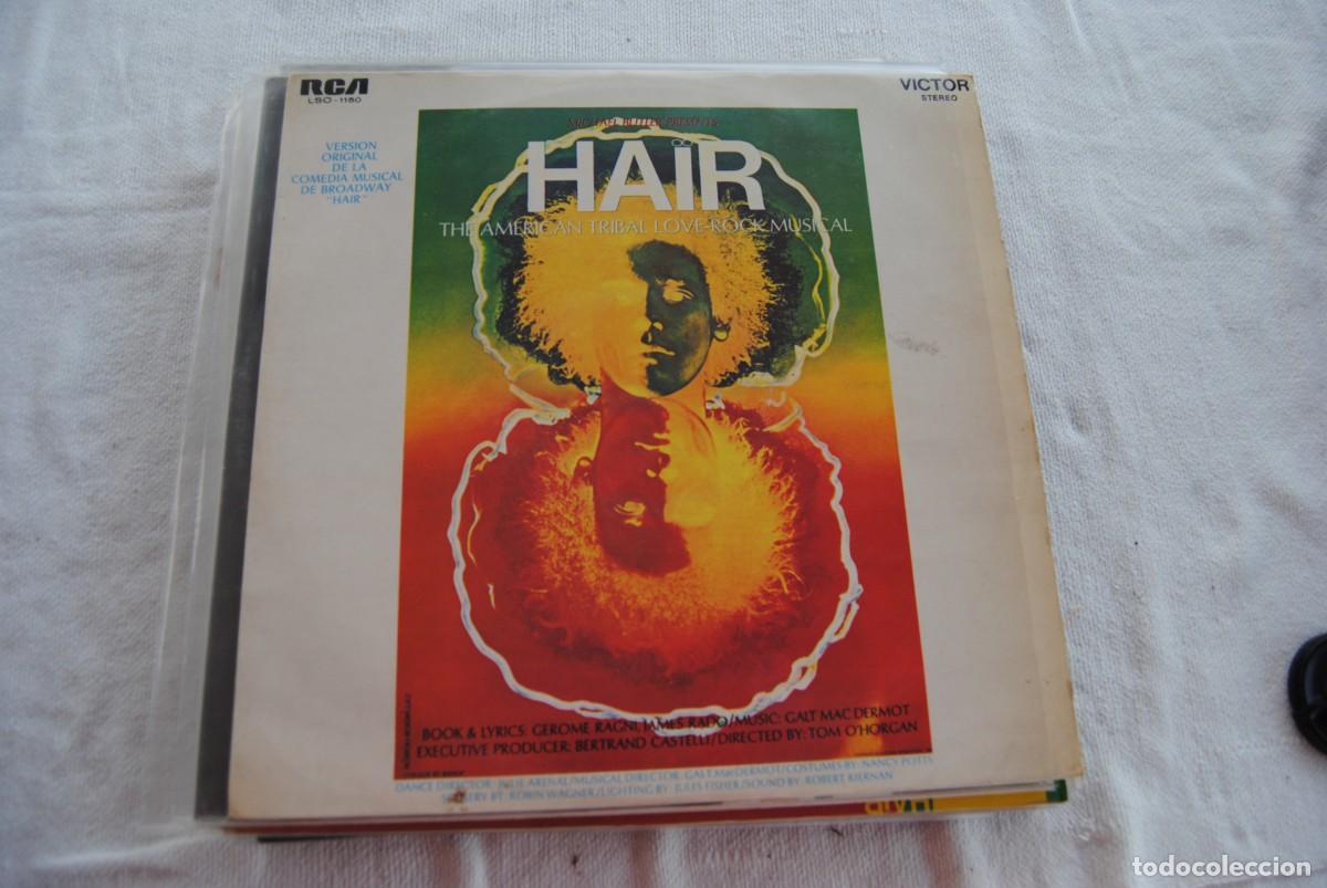 Discos de vinilo: 8.- Hair. rca victor 1969 - Foto 1