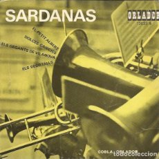 Discos de vinilo: SARDANAS * EP COBLA ORLADOR * CÍRCULO LECTORES * RARE 1965. Lote 377200484