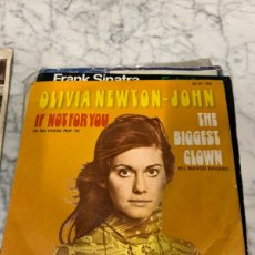 Discos de vinilo: OLIVIA NEWTON JOHN/ IF NOT FOR YOU / THE BIGGEST CLOWN. Lote 377205954