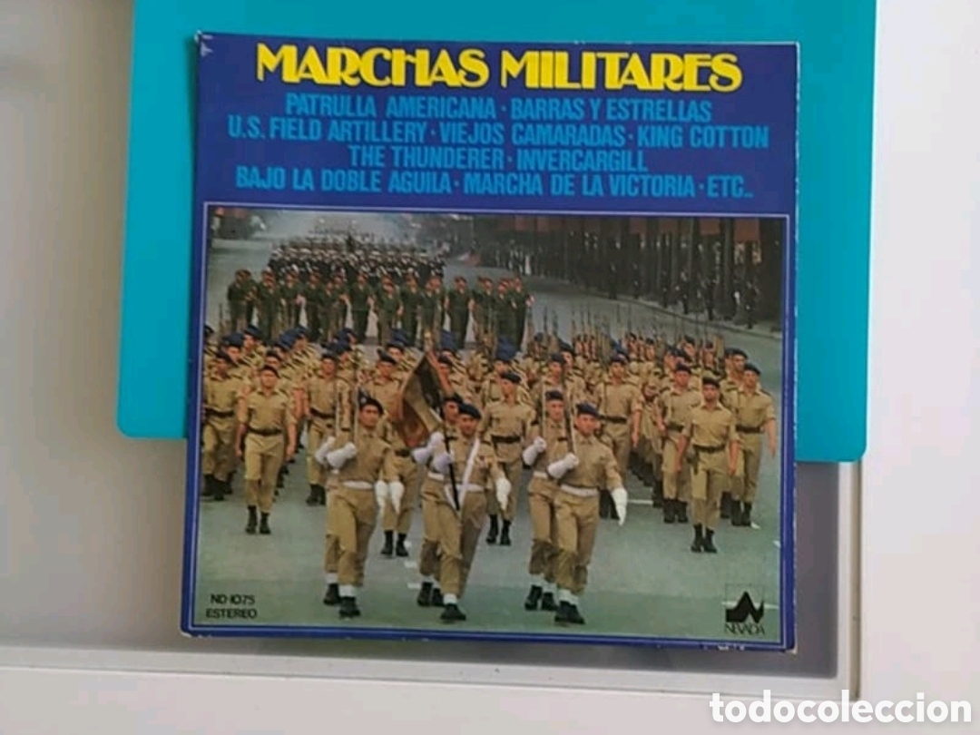 Vinyl-Schallplatten: Lp Banda Militar. Marchas Militares. Diector Gerhard Sohlz