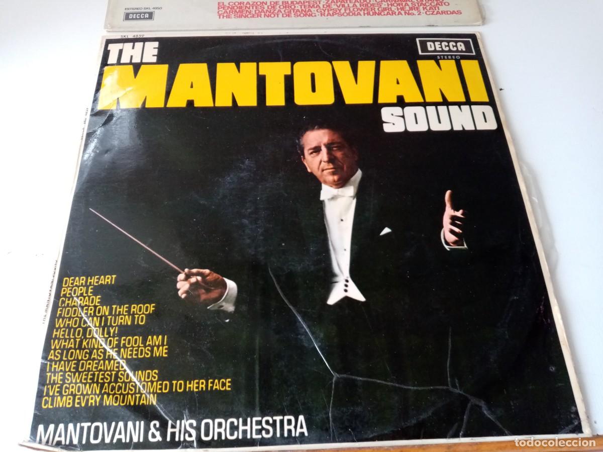 Discos de vinilo: 2 DISCOS DE VINILO DE MANTOVANI - Foto 2