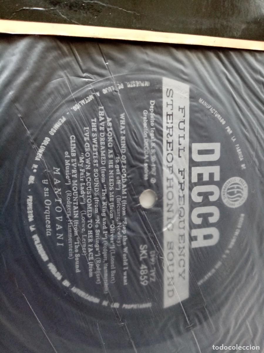 Discos de vinilo: 2 DISCOS DE VINILO DE MANTOVANI - Foto 4