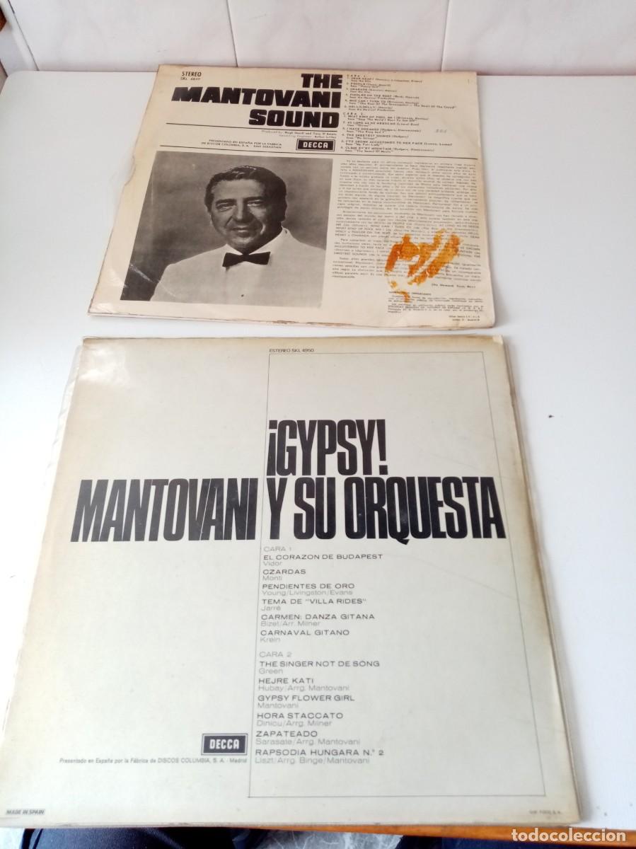 Discos de vinilo: 2 DISCOS DE VINILO DE MANTOVANI - Foto 6