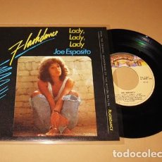 Discos de vinilo: JOE ESPOSITO - LADY, LADY, LADY (FLASHDANCE) - SINGLE - 1983. Lote 377201769