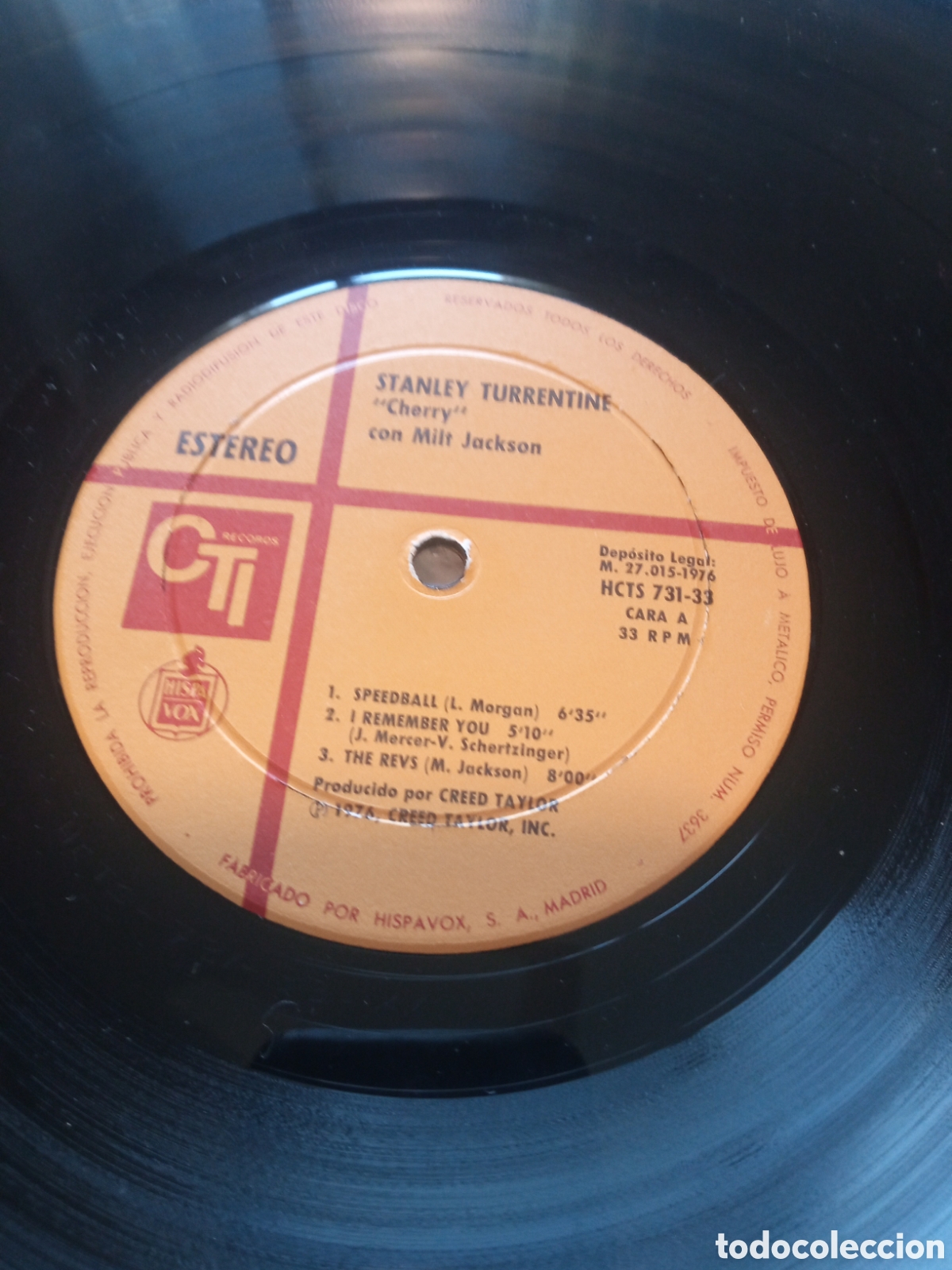 Discos de vinilo: Stanley Turrentine & Milt Jackson - Cherry - Foto 5