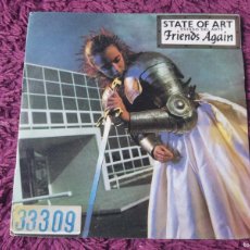 Discos de vinilo: FRIENDS AGAIN – STATE OF ART, VINYL 7” SINGLE 1984 SPAIN 814 697-7. Lote 377252069