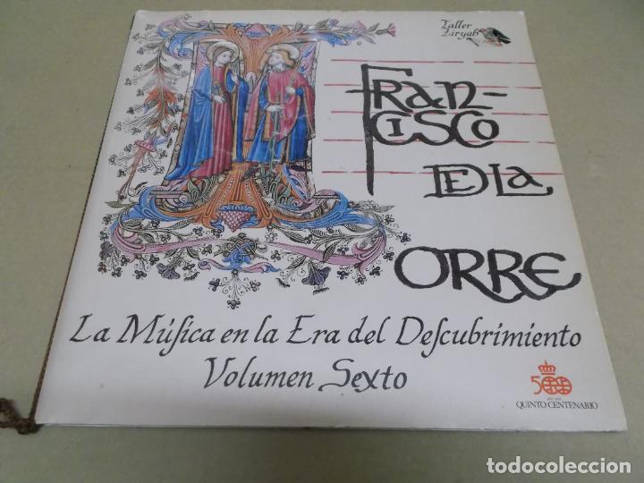 Discos de vinilo: TALLER ZIRYAB (LP) MUSICA DE LA ERA DEL DESCUBRIMIENTO-FRANCISCO DE LA TORRE A&Ntilde;O &ndash; 1990 &ndash; PORTADA AB