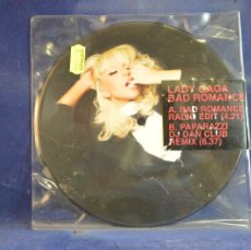 Discos de vinilo: LADY GAGA – BAD ROMANCE - SINGLE. Lote 377255884