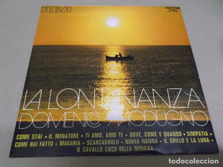 Discos de vinilo: DOMENICO MODUGNO (LP) LA LONTANANZA A&Ntilde;O &ndash; 1971 - Foto 1