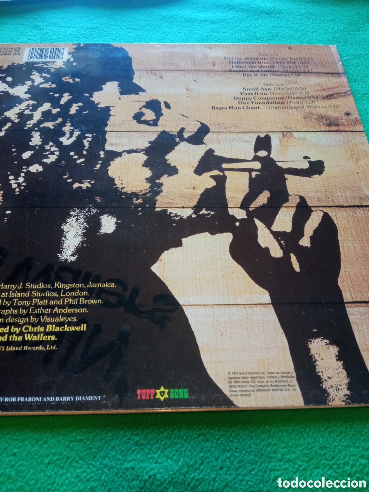 Discos de vinilo: The Wailers - Burnin - Foto 2