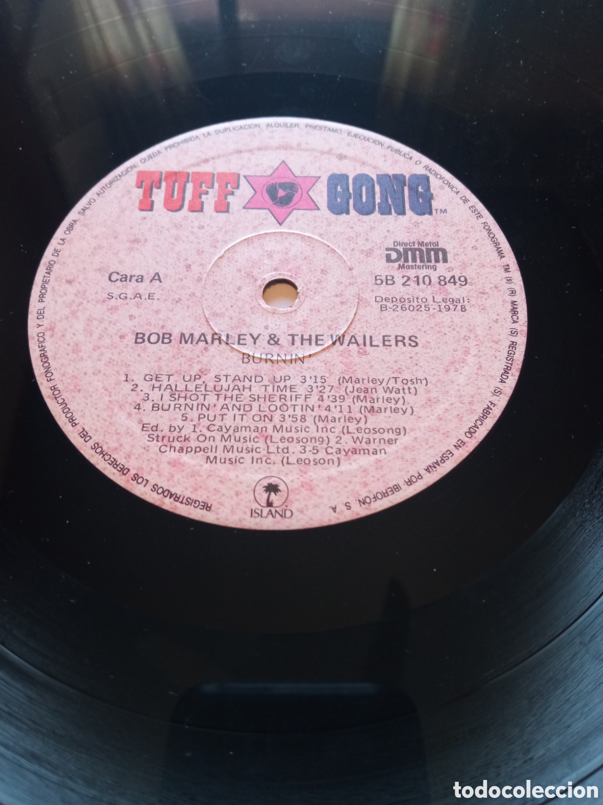 Discos de vinilo: The Wailers - Burnin - Foto 3