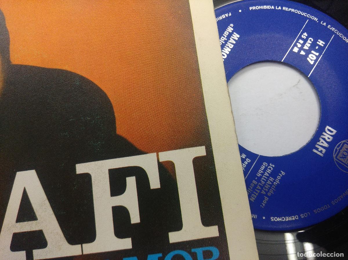 Discos de vinilo: DRAFI/LENGUAJE DE AMOR/SINGLE. - Foto 2