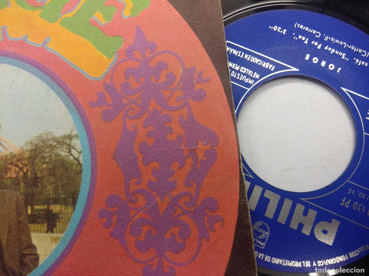 Discos de vinilo: JORGE/VIEJO CAFE/SINGLE. - Foto 2
