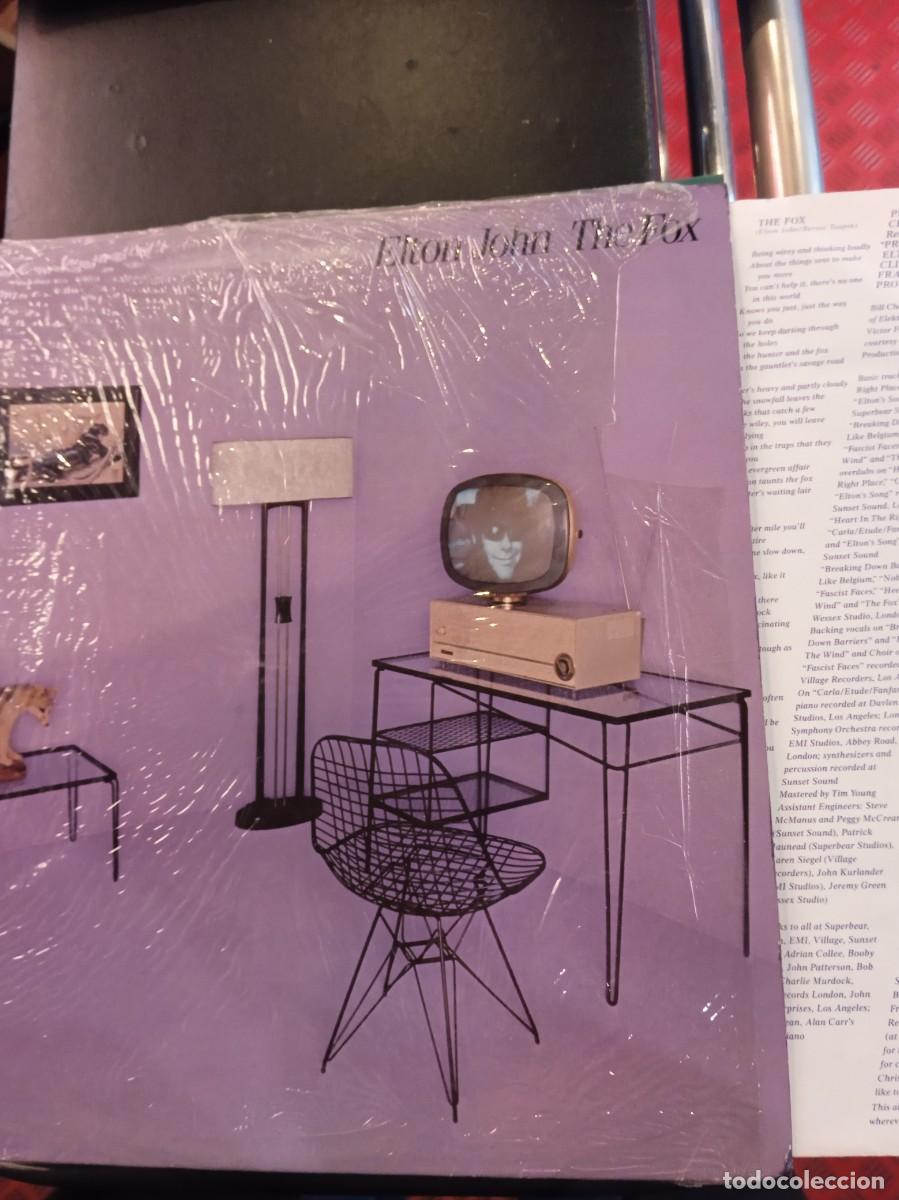 Discos de vinilo: ELTON JOHN- THE FOX. LP. USA ORIGINAL - Foto 1